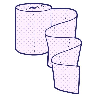 çizgi film mutfak rulosu parlak neon rengi