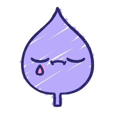 Yaprak Tebeşiri Parlak neon rengi çiziyor