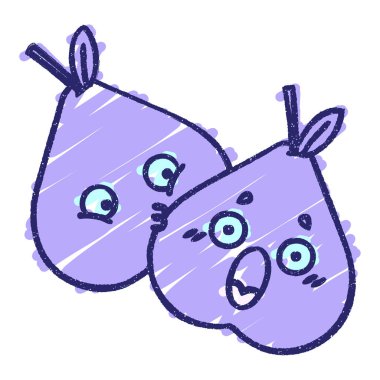 Armut Tebeşiri Parlak neon rengi çiziyor