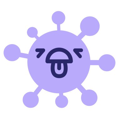 Parlak neon renginde virüsü dışarı atmış.