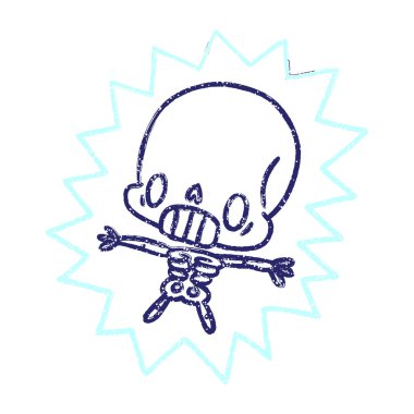 Elektrik Şoku Kömürü Parlak neon rengi çiziyor