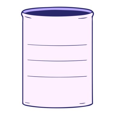 parlak neon renkli çizgi film yağ varili