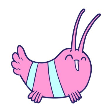 parlak neon rengi karikatür kerevitleri