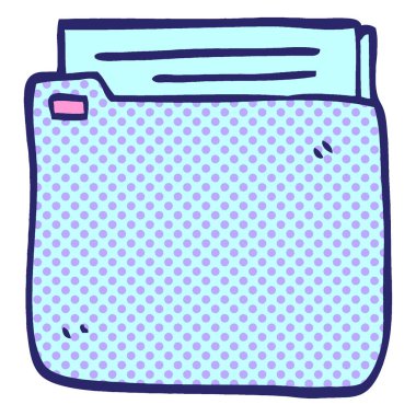 parlak neon renkli karalama dosyası