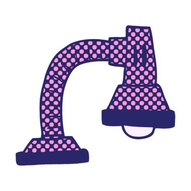 çizgi film karalama ayarlanabilir lamba parlak neon renk