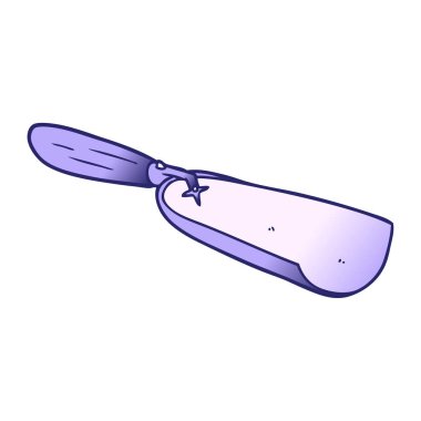 parlak neon renginde kömür küreği