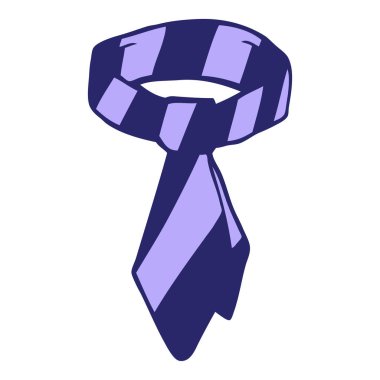 çizgi film karalama işi parlak neon renkli kravat