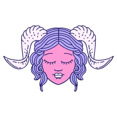 Retro Dövme Biçimi, karakter yüzünü parlak neon rengine dönüştürüyor