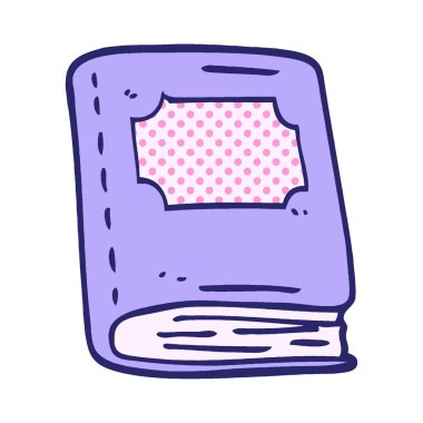 çizgi film karalama kitabı parlak neon renkli.