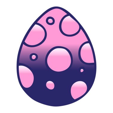 parlak neon renginde gölgelenmiş paskalya yumurtası