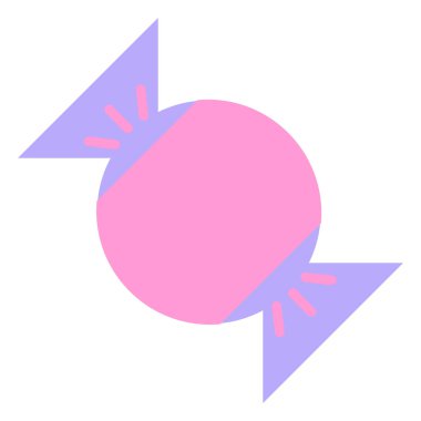 Cadılar bayramı şekeri parlak neon renginde