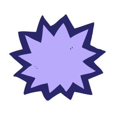 parlak neon renkli çizgi film patlaması