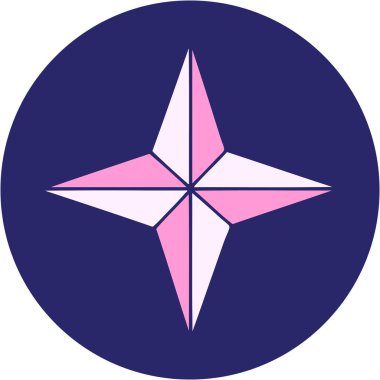 Parlak neon renginde el çizimi karikatür çizimi