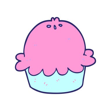 parlak neon renkli çizgi film turtası