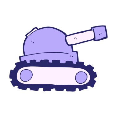 çizgi film tankı renkli parlak neon