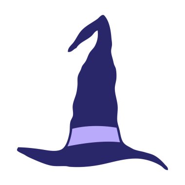 parlak neon renkli karalama cadı şapkası