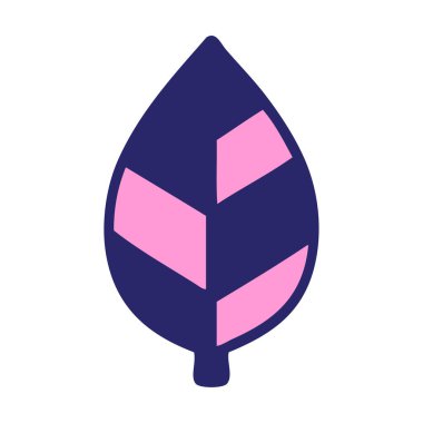 parlak neon renkli geleneksel yaprak stili dövme