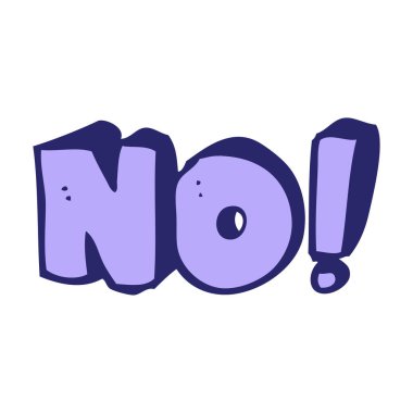 çizgi film parlak neon renkli bir sembol değil