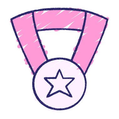 Birincilik Tebeşiri Parlak neon rengi çiziyor