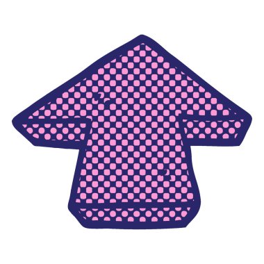 çizgi roman tarzı çizgi film ok sembolü parlak neon rengi