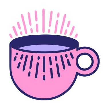 geleneksel kahve tarzında parlak neon renkli dövme.