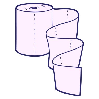 çizgi film mutfak rulosu parlak neon rengi