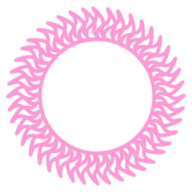 parlak neon renkli güneş simgesinin siyah çizgi biçiminde dövmesi