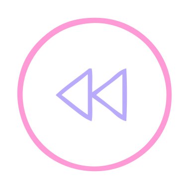 Parlak neon renginde geri sar