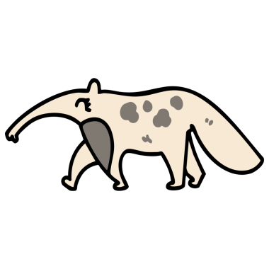 Brezilya 'lı dev bir karıncayiyen yürüyor