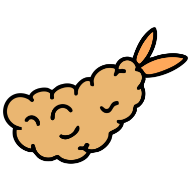 Japon tempura kızartması.