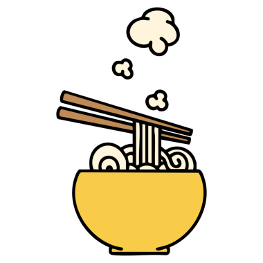 Büyük sıcak bir kase şehriye.