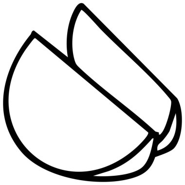 Brezilya karpuzu dilimleri.