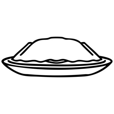 Büyük Brezilya usulü kızarmış pastel tatlı.