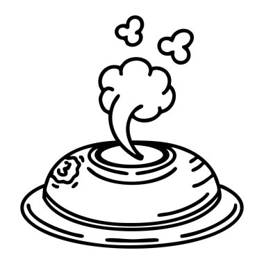 Buharı tüten Japon Yükselişi kâsesi