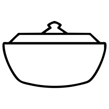 Geleneksel Japon seramik yemek kasesi