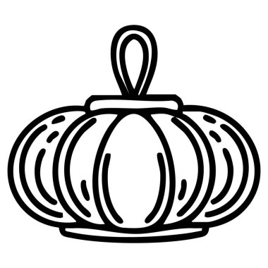 Japon tarzı kağıt fener asılı. 