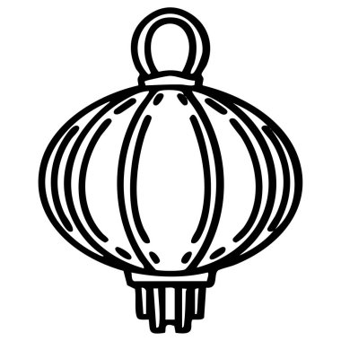 asılı fener ışıkla parlıyor