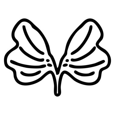 Geleneksel Japon yaprak kırıntısı sembolü