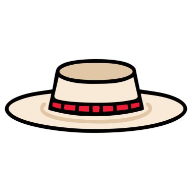 Sivri uçlu Brezilya şapkası.