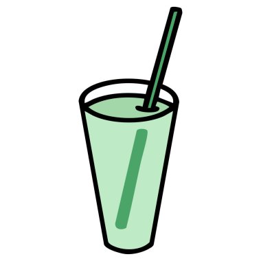 Klasik bir Brezilya Caipirnha kokteyli.