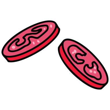 Brezilya domates dilimleri.