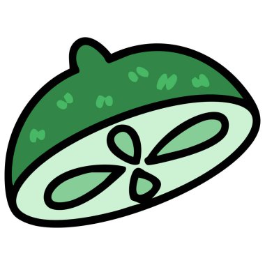 Brezilya limonu ikiye bölünmüş.