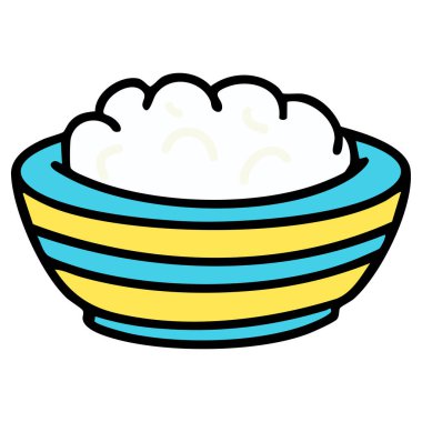 Brezilya geleneksel pilavı kasede