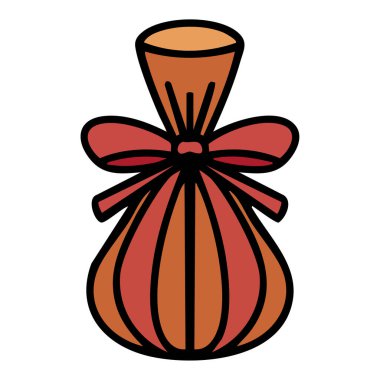 Japon omiyage geleneğine sarılmış bir hediye.