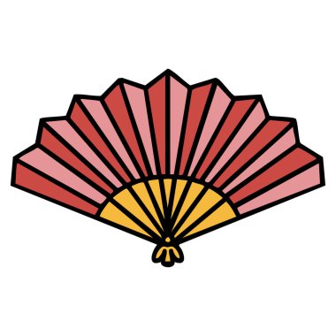 Geleneksel Japon katlama fanı