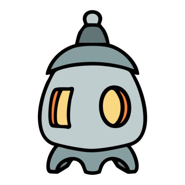 Japon geleneksel tapınağı içeriden aydınlatıldı.