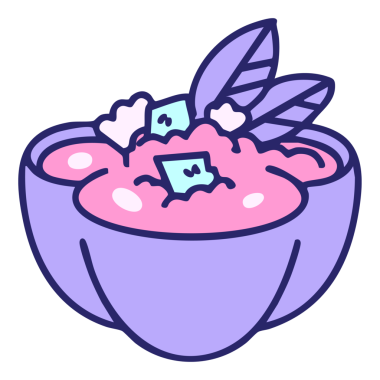 Parlak neon renkli geleneksel sıcak Brezilya feijoada güveci