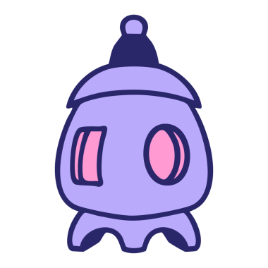 Japon geleneksel tapınağı içeriden aydınlık neon rengiyle aydınlatıldı.