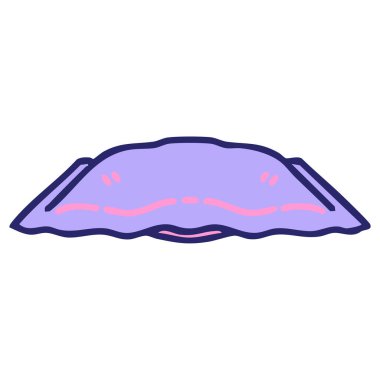 Parlak neon renkli geleneksel Brezilya usulü kızarmış pastel tatlı.