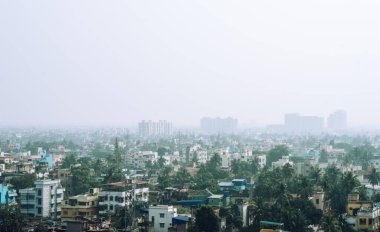 Kolkata City of Joy Skyline Manzarası. Peyzaj Manzarası Şehir Hindistanı Şehri. Mimari İş Gezisi Turizm Merkezi Şehri. Kalküta Batı Bengal Hindistan Güney Asya Pasifik 13 Kasım 2022